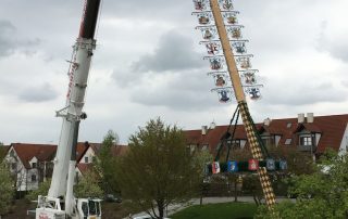 Maibaum Aufbau 2016