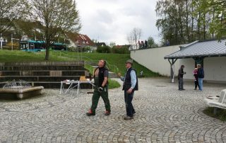 Maibaum Aufbau 2016