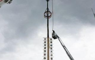 Maibaum Aufbau 2016