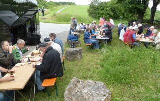 Brotzeit bei Hammelburg